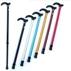 Adjustable Folding Walking Cane Collapsible Senior Mobility Stick
