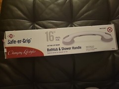 Safe-er-Grip 16.5 in. Extra Long Bathtub and Shower Assist Bar-DISCONTINUED