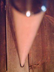 walking cane BUFFALO Horn handle lathe taper figured MAPLE shaft MADE IN THE USA