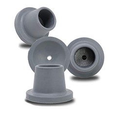 Replacement Feet for Shower Chair Bath Seat, Shower stools and 1-1/8″ I.D Grey