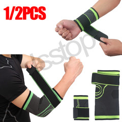Elbow Sleeve Brace Wrap Wrist Band Brace Adjustable Support For Arthritis Pain