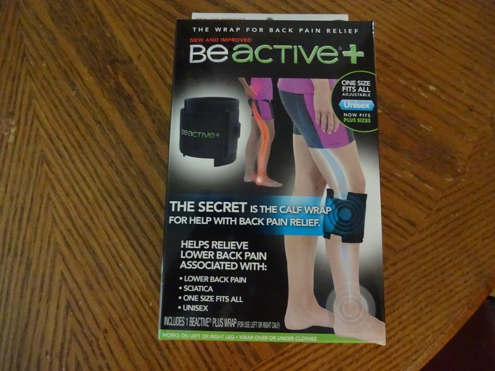 BRAND NEW UNISEX ONE SIZE BEACTIVE+ „THE WRAP FOR LOWER BACK PAIN & SCIATICA“