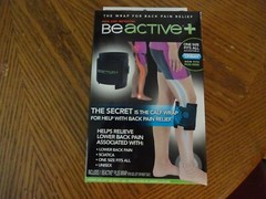 BRAND NEW UNISEX ONE SIZE BEACTIVE+ „THE WRAP FOR LOWER BACK PAIN & SCIATICA“