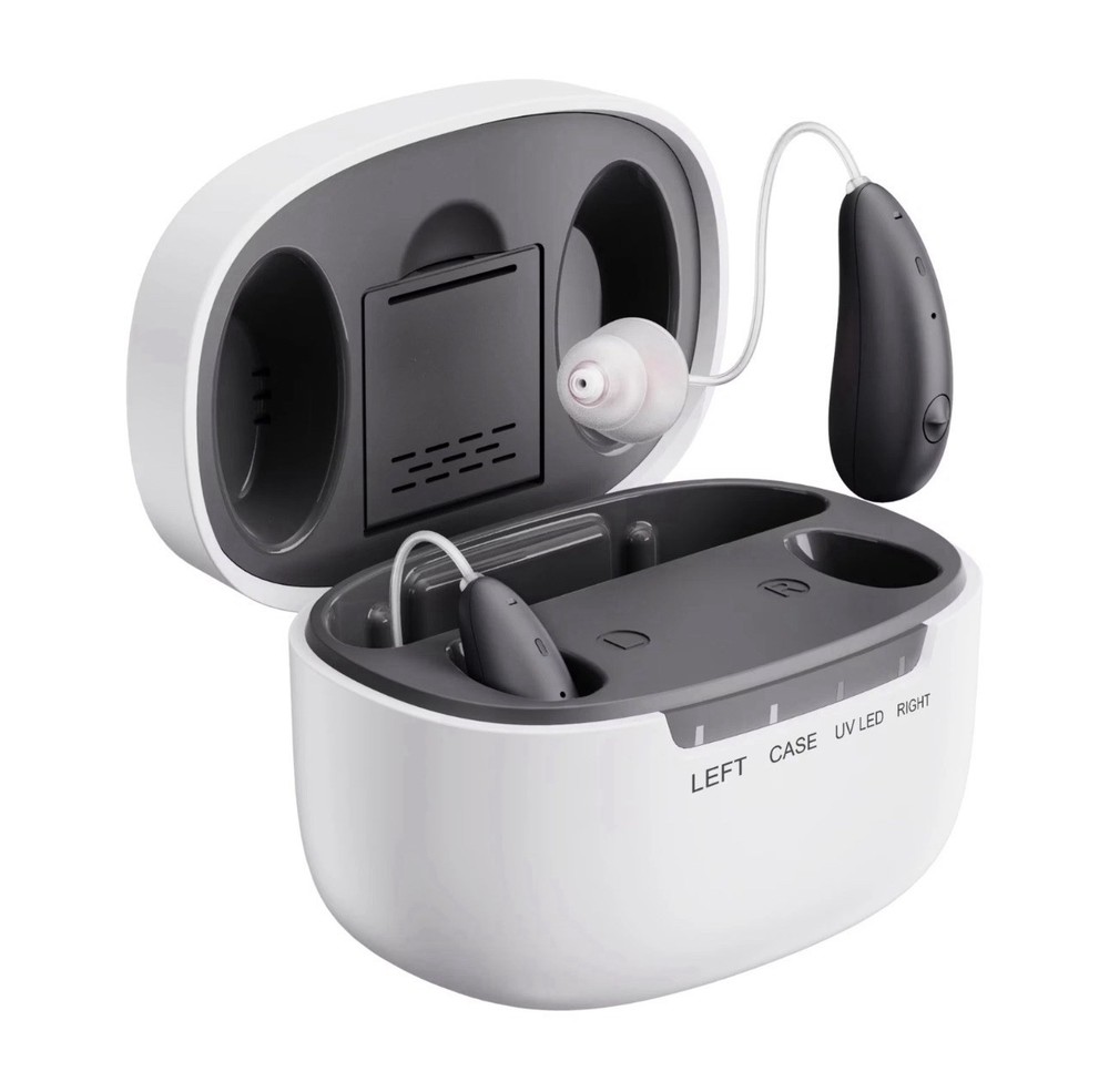 Ceretone Beacon Silver OTC Receiver-In-Canal Hearing Aids – Clear Music & Calls