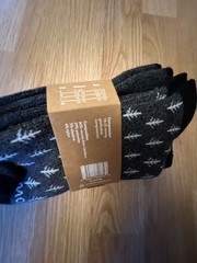 Wellow Premium Bamboo Compression Socks 18-25 mmHg Tree Print Extra Large