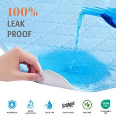 (4pack) 18″x24″ Heavy Absorbency Washable Underpads for Adults, Kids, & Pets