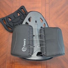Exos Back Brace Unisex S/M Black Form II 637 LSO BOA Fit System Spinal Support