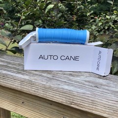 NEW Auto Cane Handle Door Assist – Supports Up To 300 Lbs. – Blue
