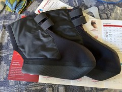 Thermoskin EXO Adjustable Ankle Wrap, Black, Size Large