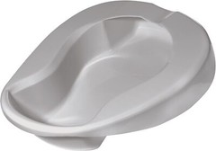 * OPEN BOX * Drive Contoured Bed Pan PC23212 Lightweight Durable Polyethylene