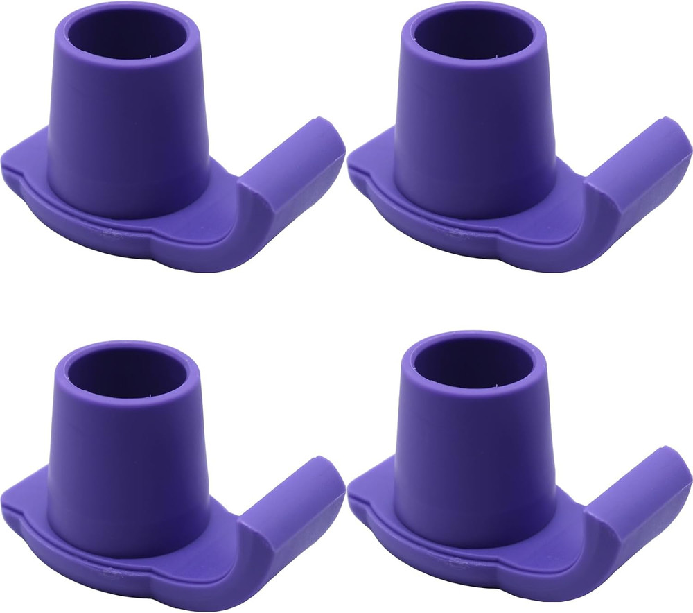 Walker Glide Skis, 4 Pcs Universal Fit Walker Ski Glides,Easy to Use Rubber Walk
