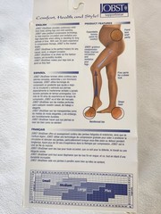 Jobst Ultra Sheer Support Maternity Pantyhose 8-15mmHg Plus Size Silky Beige