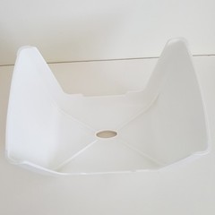 Ergonomic Reliable Rectangular Shower Anti-slip StoolChair leave in the Bathtub