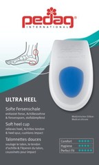 Pedag Ultra Heel 174 heel cup pads, reduce heel spurs pain and plantar fasciitis