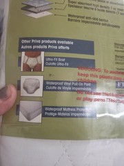 Priva Ultra Sheet Protector 34 In X 36 In With Spill Block And Ultimate Absorben
