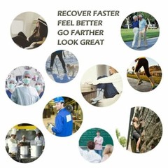 3 Medical Compression Stockings Nurses Men Women Running Flight 15-20 mmHg Socks