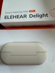 ELEHEAR Delight Smart Hearing aid set*1 gold series preowned
