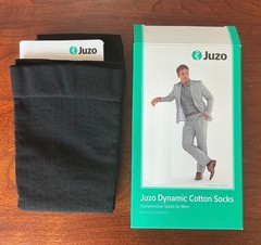 Juzo 3521 AD Dynamic Cotton Compression Socks 20-30mmHg Size 111 (Black) NEW