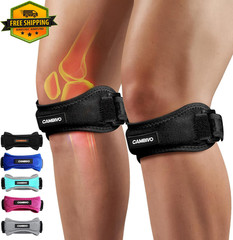 2 Pack Patella Tendon Knee Strap Brace Pain Relief Running Basketball Volleyball