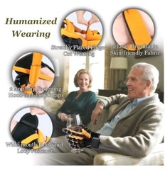 Robotic Hand Rehabilitation Glove Left Hand S Stroke Recovery Finger Therapy