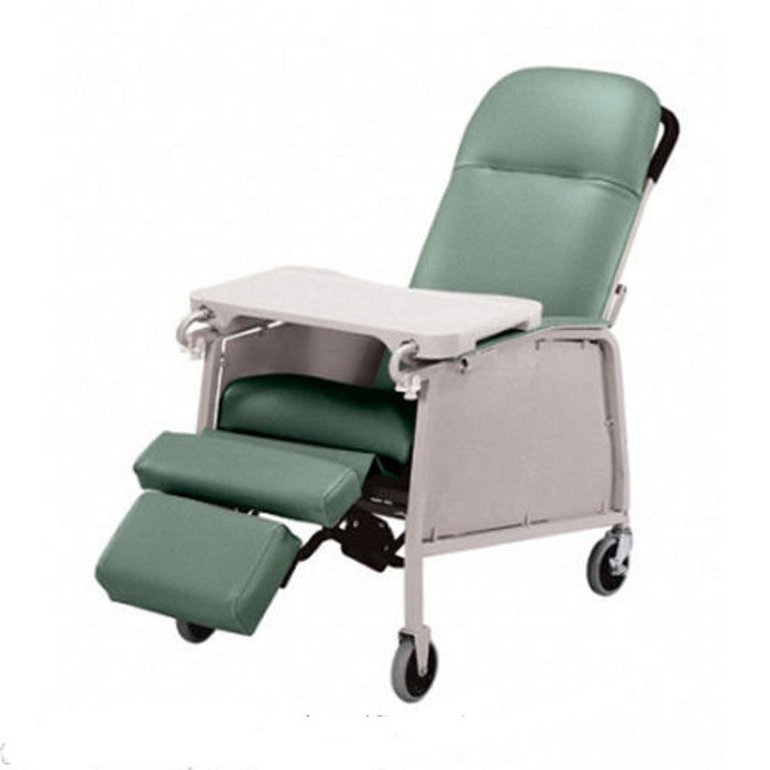 NEW Lumex 574G Three 3 Position Recliner Geri Chair Jade ITEM # 574G857