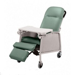 NEW Lumex 574G Three 3 Position Recliner Geri Chair Jade ITEM # 574G857