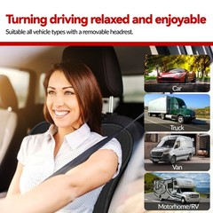 Car Seat Back Support Gel Lumbar Support Cushion Seat Chair Cushion Breathable