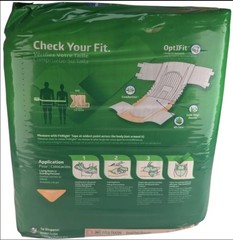 Medline FitRight OptiFit Adult Briefs XL Ultra 20 Count 56-64 FITULTRAXLG