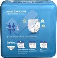 Medline Protect Extra Protective Underwear, Large Pack of 20 Briefs MSC13505A