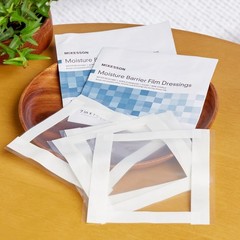 Clear IV Site Barrier Protector – 7″x7″ Water-Resistant Adhesive Film, 5 Count,