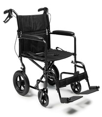 Everest & Jennings Deluxe Transport Wheelchair, Steel Frame & Upgraded…