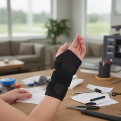 Bilt-Rite Mastex Health -2 8 Premium Wrist Brace With Spica- Right – Extra Large