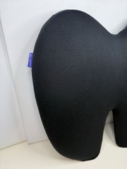 Cushion Lab Extra Dense Lumbar Pillow Patented Ergonomic Multi-Region Back Pain