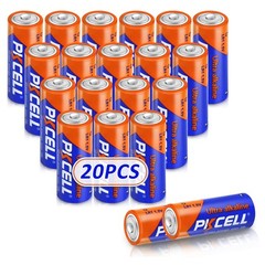 PKCELL N Size 1.5V Alkaline Batteries, 20 20 Count, 20-Count (LR1 Batteries)
