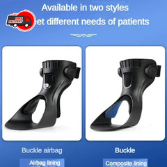 Drop Foot Brace AFO Leaf Spring Splint Ankle Foot Orthosis Support For Stroke