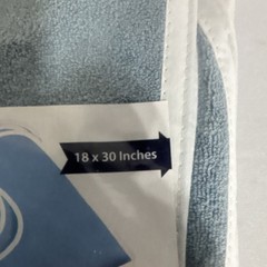Utopia Towels Waterproof Adult Bibs Pack of 3, 18 x 30 in, Blue