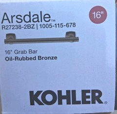 500 LB ASSIST/GRAB BAR 16 IN K-R27238-2BZ Bathroom Shower in Oil-Rubbed Bronze!!