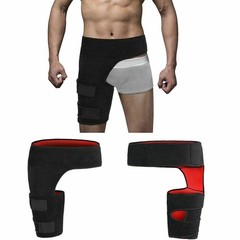Hip&Groin Support Brace-Compression Wrap for Sciatica Pain Relief&Thigh Recovery