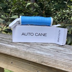 NEW Auto Cane Handle Door Assist – Supports Up To 300 Lbs. – Blue