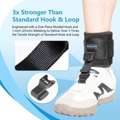 joingood AFO Foot Drop Brace for Walking, Upgraded Zinc Alloy Hook, Includes …