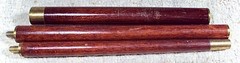 Vintage Eagle Brass Wood Walking Stick Cane FREE SHIP