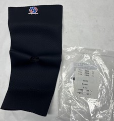 New Option Sports K10 2XL Neoprene Black Knee Brace Sleeve