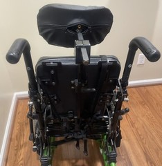 Numotion Quickie Special Needs Pediatric Adjustable Manual Green Wheelchair