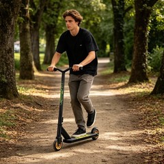 Szcq Pro Scooters Stunt Scooter For Kids 8 Years And Up Adults Complete Trick