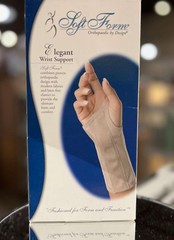 FLA Left Medium Soft Form Elegant Wrist Support Beige