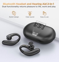 Hearing Aids, Hearing Aids for Seniors with Bluetooth, Rechargeable Hearing Aid