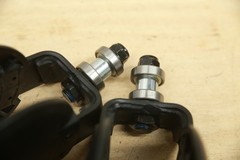 PAIR 6″ Caster Wheel Tire FORKS for Quantum Edge 3 / Q6 2.0 Power Chairs