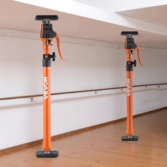 Versatile 2-Pack Cabinet Jack Poles, 25.4-45.3 Inch, Easy Setup for DIY Projects