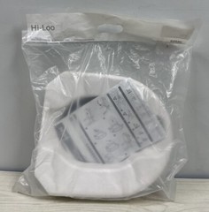 Etac Hi-Loo Raised Toilet Seat W/brackets, 2.36″ Toilet Seat Riser- See Pictures