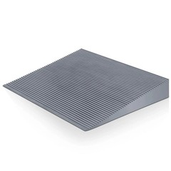 Kritkin 5″ EVA Foam Threshold Ramp Non Slip Wheelchair Door Ramp Gray.